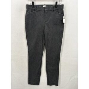 GAP Pants Womens 4 Gray Signature Skinny Ankle Stretch Dress Work Office Casual